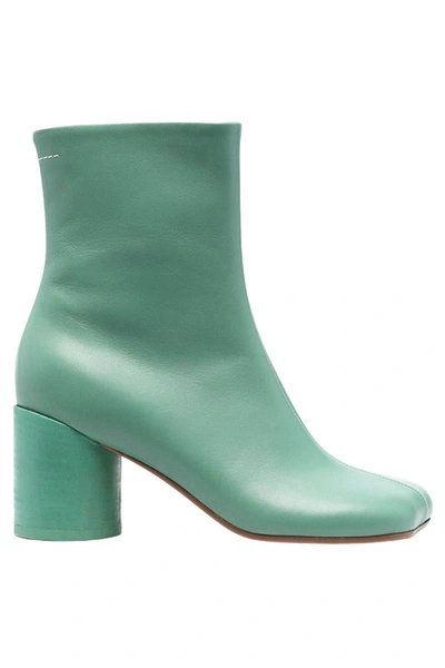 Shop Mm6 Maison Margiela Mm6 Ankle Boots In Green