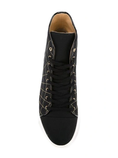 Shop Charlotte Olympia 'web' Hi-top Sneakers