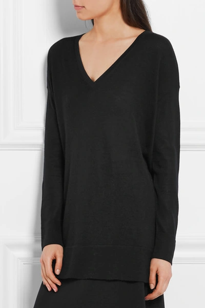 Shop The Row Amherst Cashmere And Silk-blend Sweater