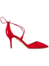 AQUAZZURA 'Matilde' pumps,SUEDE100%