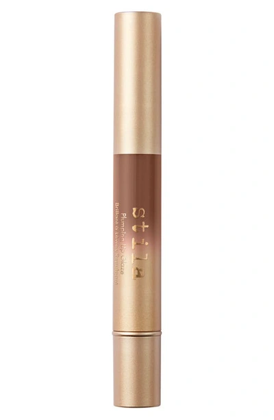 Shop Stila Plumping Lip Glaze In Brown Sugar