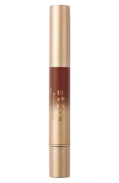 Shop Stila Plumping Lip Glaze In Maple