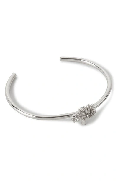 Shop Mulberry Tree Bangle In Silver