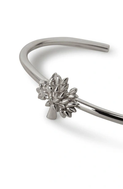Shop Mulberry Tree Bangle In Silver