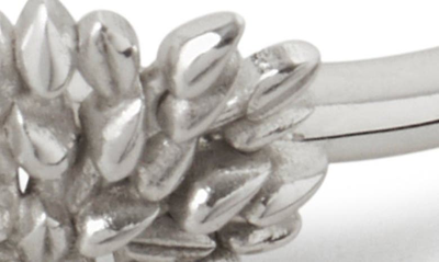Mulberry Womens Silver Tree-charm Sterling-silver Bangle In Silver