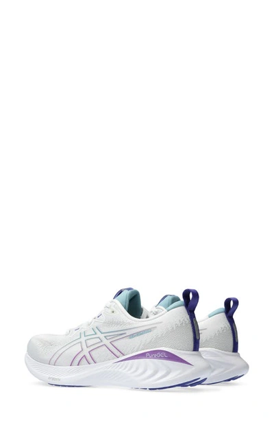 Shop Asics Gel-cumulus® 25 Running Shoe In White/ Gris Blue