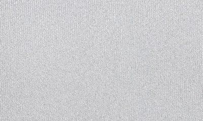 Shop Alexander Wang Shimmer V-neck Crop Cardigan In Silver