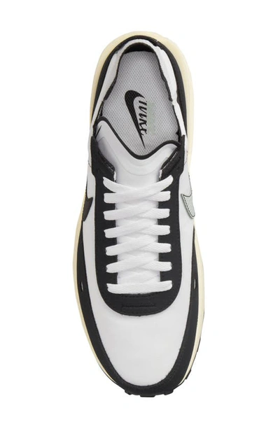 Shop Nike Waffle One Se Sneaker In White/ Black/ Silver/ Coconut