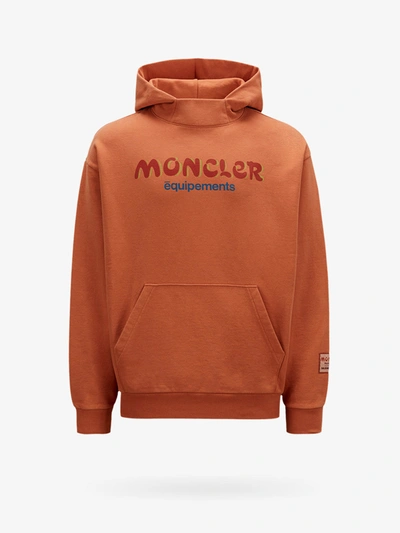 Shop Moncler Genius Sweateshirt In Orange