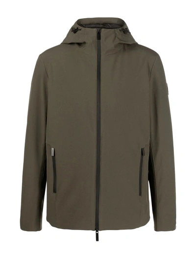 Shop Woolrich Pacific Soft Shell Jacket In Green
