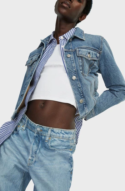 Rag & Bone Miramar Faux Jeans Cotton Joggers In Kacy