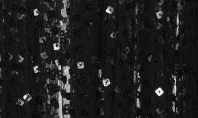 Dolce & Gabbana Sequin-embellished Flared Minidress In Black