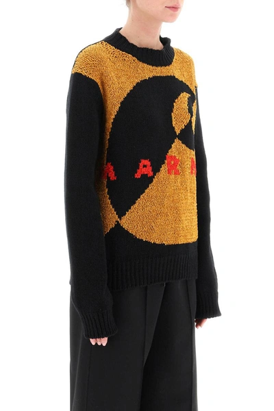 Shop Marni X Carhartt Logoed Pullover In Multicolor