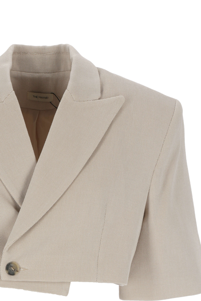 The Mannei Wool Jacket In Grey