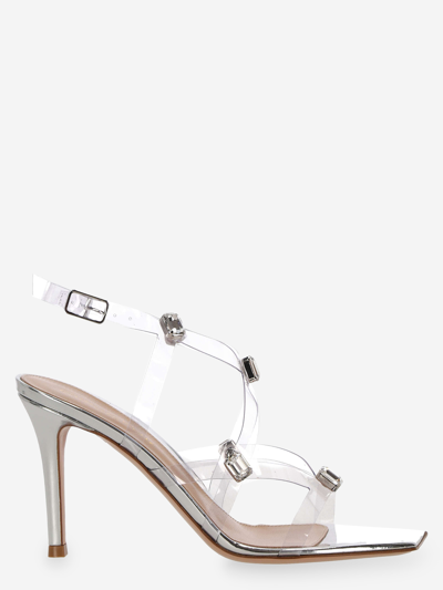 Shop Gianvito Rossi Synthetic Fibers Shoes In White