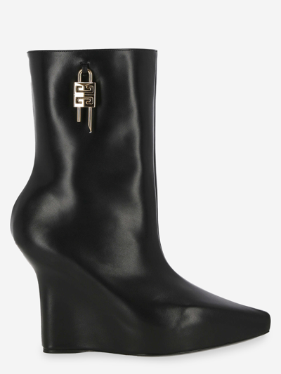 GIVENCHY LEATHER ANKLE BOOTS 