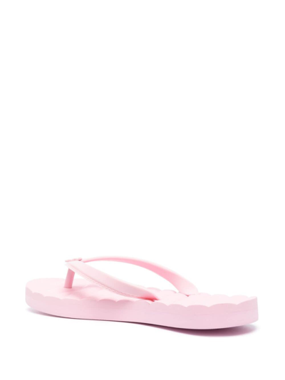 TORY BURCH LEATHER FLIP-FLOPS 