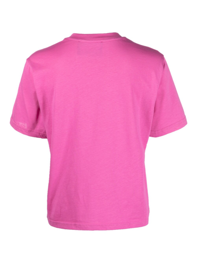 Shop Peuterey Cotton T-shirt In Pink