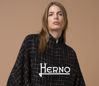 Shop Herno Cotton Jacket In Black