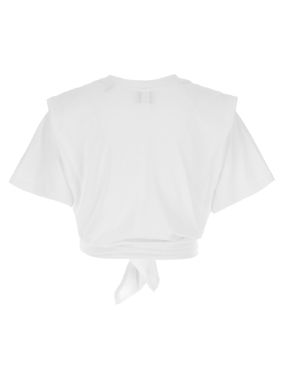 Shop Isabel Marant Cotton T-shirt In White