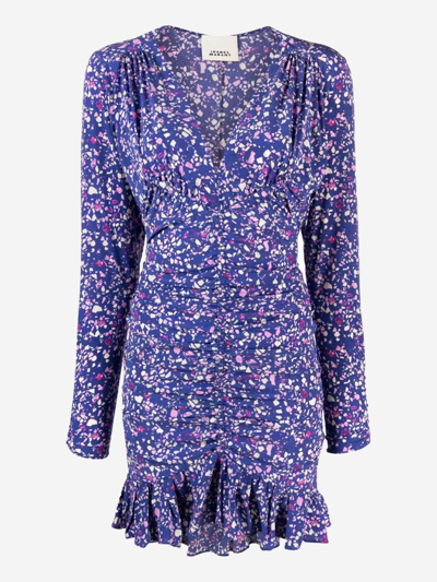 Shop Isabel Marant Dress In Blue