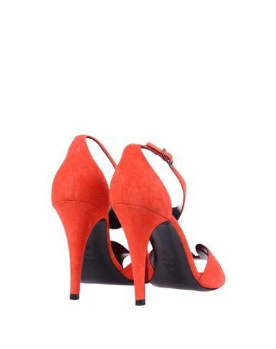 Shop Pierre Hardy Sandals In Coral