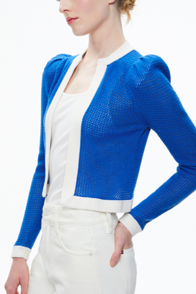 Shop Alice And Olivia Knitwear In Blue