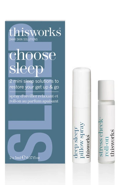 Shop Thisworksr Choose Sleep Pillow Spray & Aromatherapeutic Rollerball Set