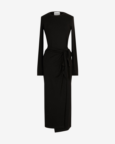 Shop Isabel Marant Étoile Lisy Dress In Black