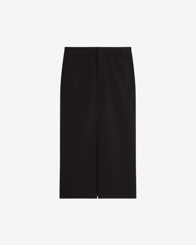Shop Isabel Marant Madelia Skirt In Black