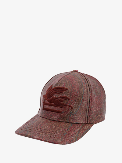 Shop Etro Woman Hat Woman Brown Hats