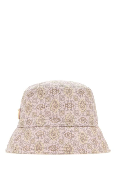 Shop Prada Woman Printed Re-nylon Bucket Hat In Multicolor
