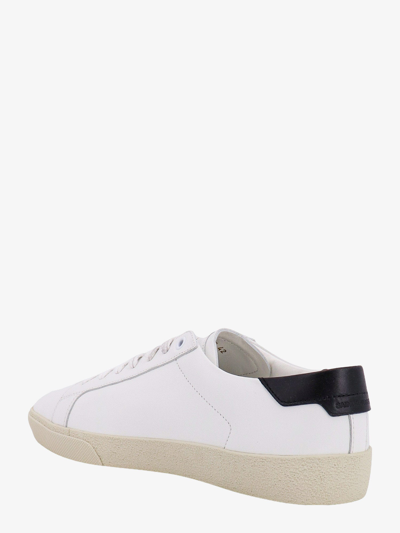 Shop Saint Laurent Man Sl/06 Man White Sneakers