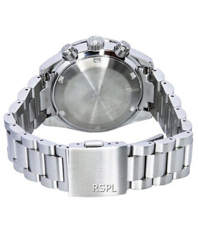 Pre-owned Seiko Prospex Speedtimer Go Large Solar Chronograph Black Dial Ssc915 Ssc915p1 S