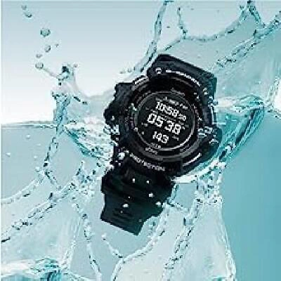 Pre-owned G-shock Casio  X Asics Gps & Heart Rate Monitor Gsr-h1000ast-1jr Men's Black
