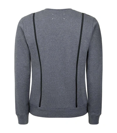 Shop Maison Margiela Side Zip Sweater
