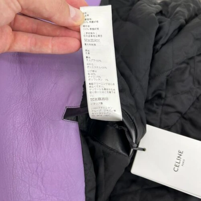 Pre-owned Celine Multicolor Leather Jacket In L And Xl