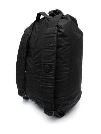 LOGO印花拉链双肩包