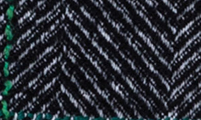 Shop Akris Punto Windowpane Check Herringbone Pencil Skirt In 095 Black-slate