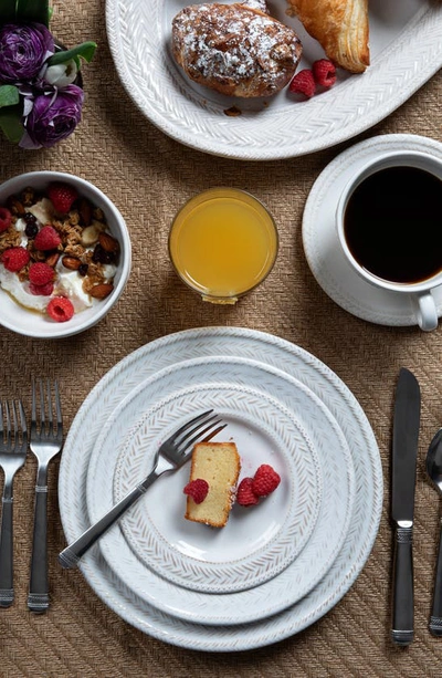 Juliska Le Panier Whitewash 5-piece Dinnerware Place Setting In Whitewash