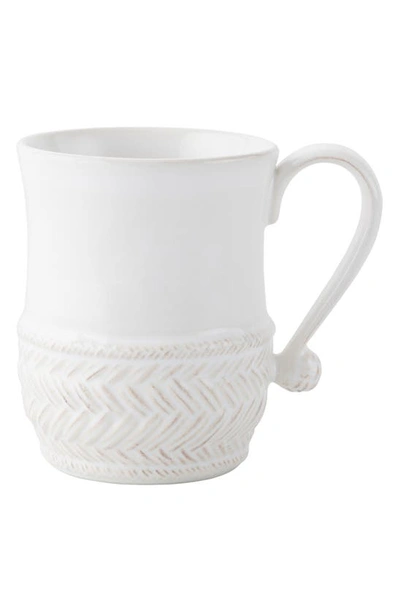 Juliska Le Panier Whitewash 5-piece Dinnerware Place Setting In Whitewash