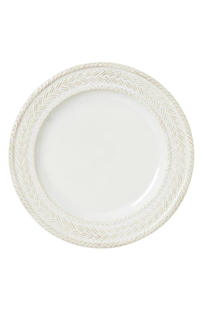 Juliska Le Panier Whitewash 5-piece Dinnerware Place Setting In Whitewash