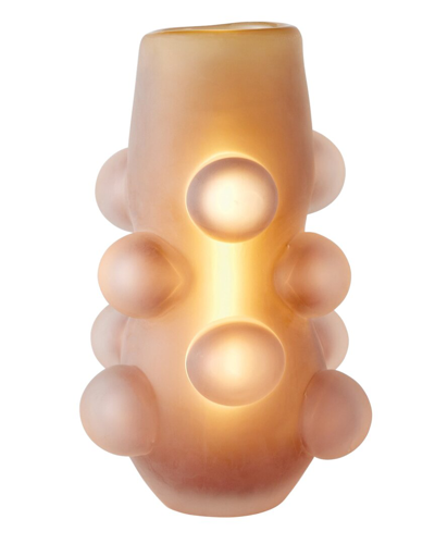 Shop Global Views Bubbled Lamp In Brown