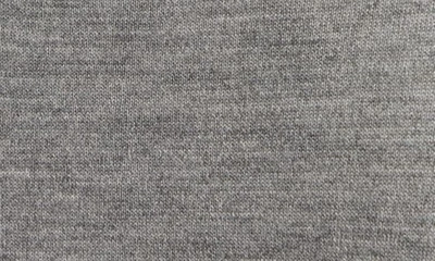 Thom Browne Grey Cashmere Striped Armband Cardigan In Pale Grey