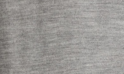 Thom Browne L Crewneck Sweater With 4 Bar Inlay In Pale Grey