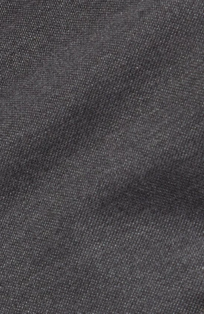 Thom Browne Collar Polo Shirt With Patch Pocket In Dark Grey