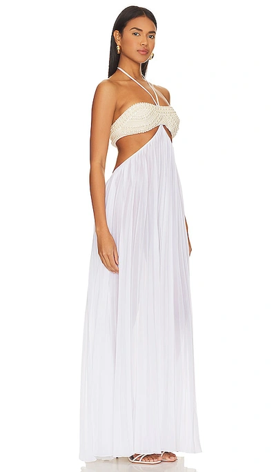 Shop Retroféte Ximena Dress In White