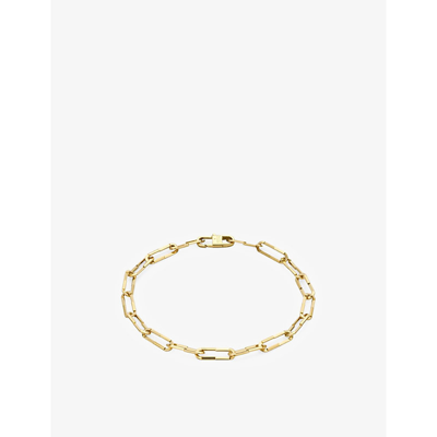 Shop Gucci Women's Yellow Gold Link To Love 18ct Yellow-gold Chain Bracelet