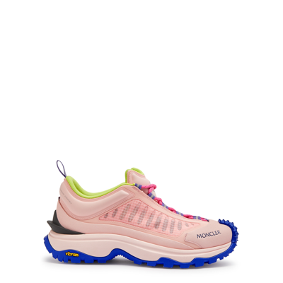 Shop Moncler Trailgrip Lite Panelled Gore-tex Sneakers In Pink