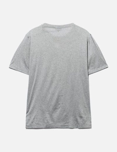 Shop Lanvin Shoulder Patch T-shirt In Grey